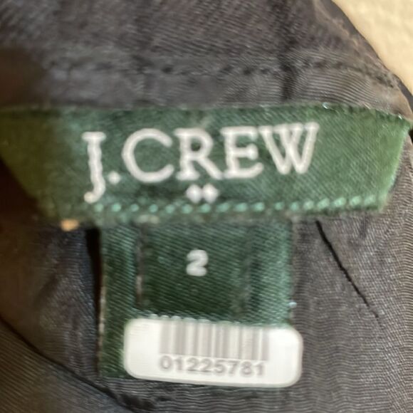 J. Crew Factory Wool Blend pull on mini skirt black size 2 - Picture 5 of 6